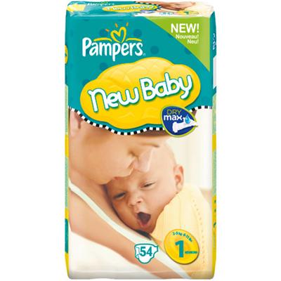 Pampers - Pampers New Baby Nouveau n Dry Max- Format Gant x 50 pour 30