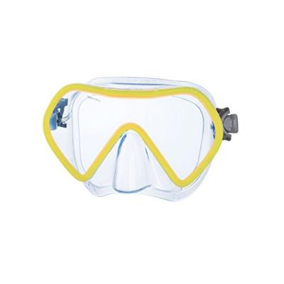 Seac 0750006y Zénith Masque De Plongée Transparent Jaune pour 38