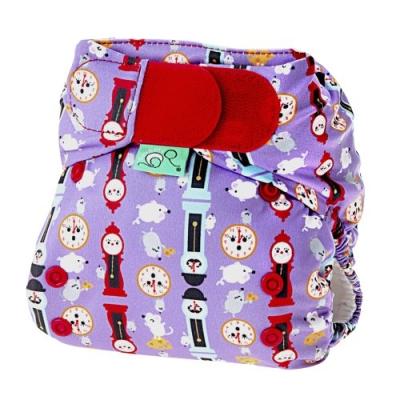 TOTS BOTS 8-35 LB EASY FIT HOOK AND LOOP NAPPY HICKORY PRINT pour 34