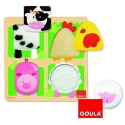 Goula - 53011 - puzzle - ferme etoffe pour 37