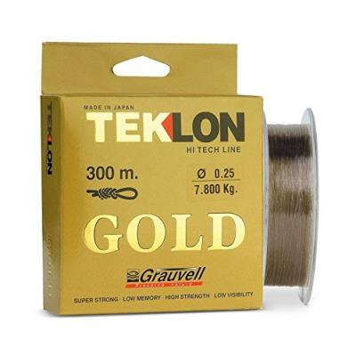 Teklon 421516.0 Gold Fil De Pèche 1500 Mètres pour 51