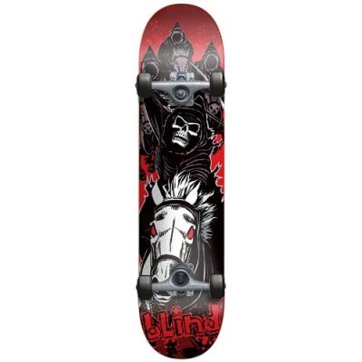 Blind Four Horsemen Skateboard Complet Noir Rouge 7,5 pour 114