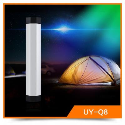 Uy-q6 Portable Lampe Led Torchlight Bâton 5500k 1800mah 5 Modes Blanc pour 40