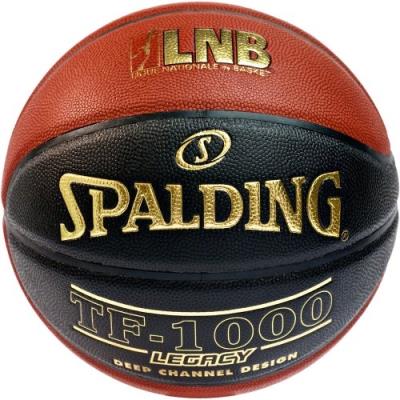 Spalding Lnb Tf 1000 Legacy Ballon De Basketball Mixte Adulte Noir Orange 7 pour 63