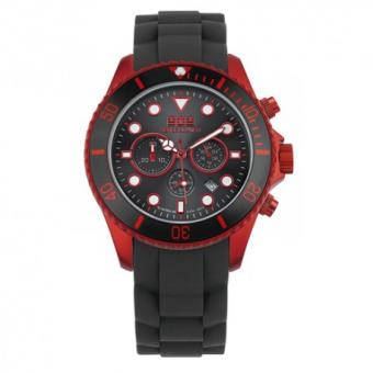 Montre Serge Blanco Bermuda SB1091 3 Montre Sport Rouge Noire Homme