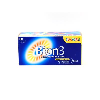 BION 3 Juniors MERCK (60 comprims) pour 19