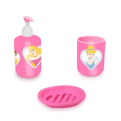 Eli - Pack accessoire de salle de bain Disney Princesse pour 8