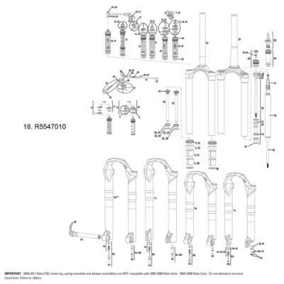 Rockshox Sid Revelation Moco Adn Rct3 Wc 2012 Kit De Poignée À Compression Gris pour 39