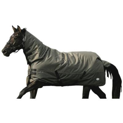 Falpro Chieftain Chemise De Pluie Pour Chevaux Poids Moyens 200 G Bronze Black Caramel 183 Cm pour 165