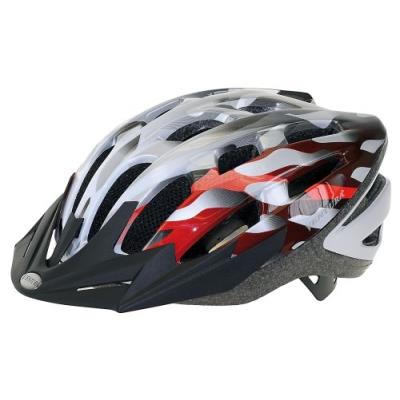 Ventura Casque Semi Moulé Argent Blanc Rouge M (54-58 Cm) pour 42