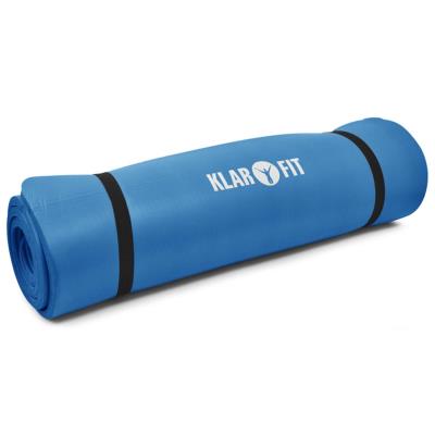 Klarfit Tapis De Yoga Bleu 190x80cm 15mm pour 40