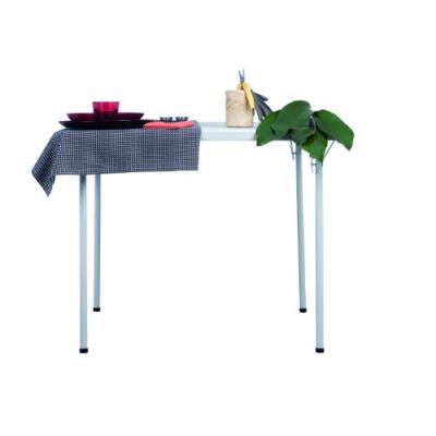 New Storm Cette 90 Cm-table Pliable Carrée Est Disponible En Gris Et Blanc Est Idéal Pour Une Utilisation À Lintérieur Et À Le pour 137