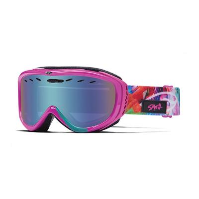 Masque De Ski Smith Cadence - Magenta Tropidelic / Blue Sensor Mirror pour 43