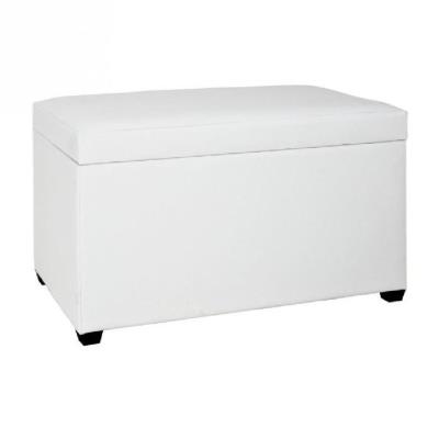 Coffre de rangement 65 cm blanc pour 66