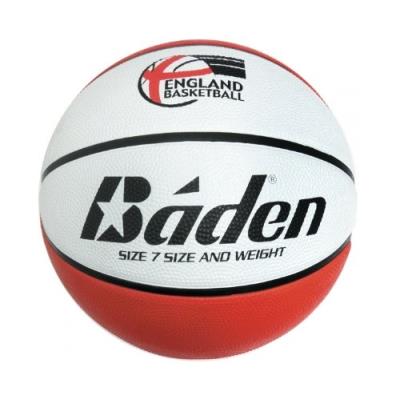 Baden Kids England Basketball Deluxe Ballon De Basketball Rouge Blanc Taille 5 pour 43