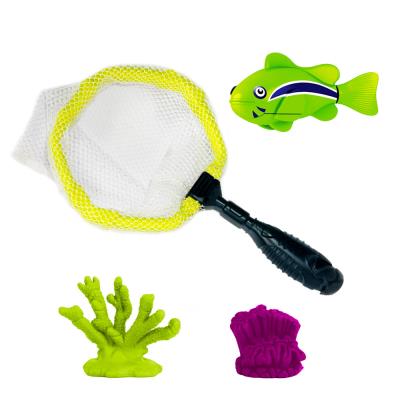 Jouet pour le bain : robo fish avec puisette : poisson vert splash toys pour 14