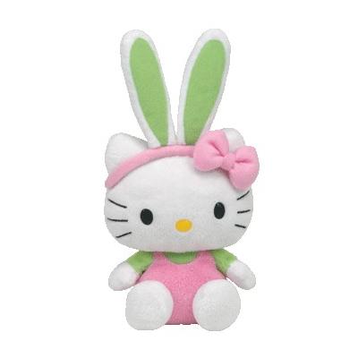 Peluche Lapin rose 15 cm - Hello Kitty - Ty Beanies pour 38