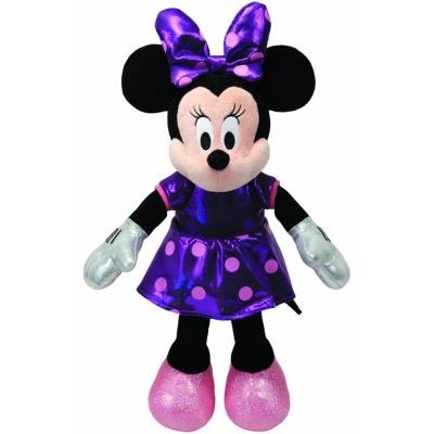 Ty Beanie - Disney - Minnie Mouse en Robe Violette  Poids - Peluche Sonore 22 cm pour 67