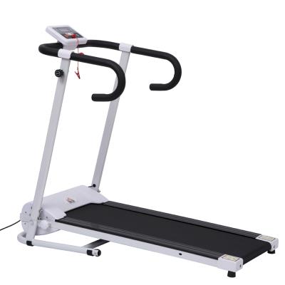 Tapis Roulant De Course Tapis De Marche Électrique Pliable Fitness Blanc Noir - Homcom pour 290