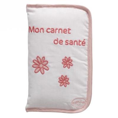 Domiva protege carnet de sant + fermeture zip fany rose pour 16