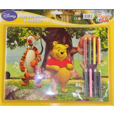 Set crayon de coloriage Winnie l'ourson pour 3