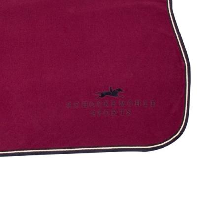 Schockemöhle 1730-00017 First Class Couverture Séchante Bordeaux Bleu Marine 165 Cm pour 117