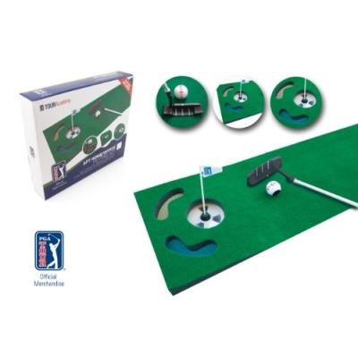 Pga Tour Tapis De Maison Et De Bureau Pour Entraînement Au Putt, Avec Putter Rétractable pour 45