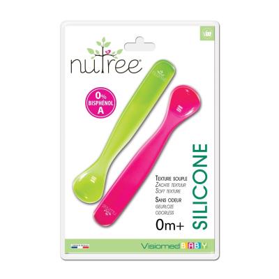 VISIOMED BABY - NT-SC1 - CUILLRE EN SILICONE DOUX pour 12