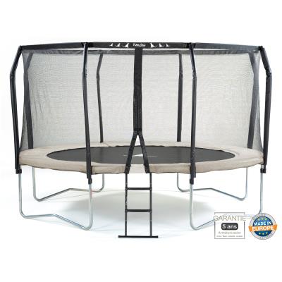 Kangui - Trampoline De Jardin Rond Famili 430 Avec Filet De Sécurité Et Son Échelle - Diamètre 426 Cm - Jeu De Plein Air Certifié Ce + Accessoires pour 670