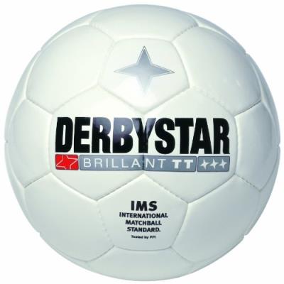 Derbystar Brillant Tt Ballon De Football Blanc 4 pour 48