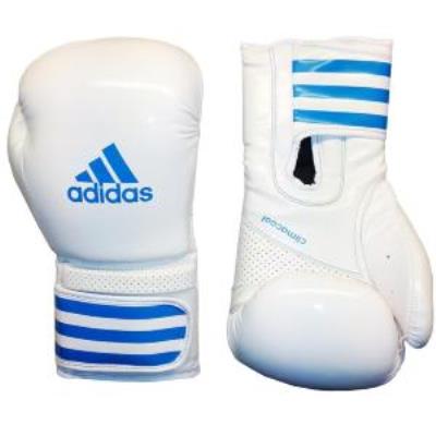 Gants Fit Boxing Adidas Blanc/bleu - Taillegantboxe : 8 Oz pour 36