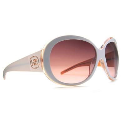 Lunettes De Soleil Von Zipper Frenzy - White Gold Brown Fade / Brown Gradient pour 59