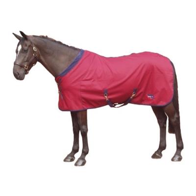 Comfort Zone Chemise En Coton Pour Cheval Rouge Rouge X-large pour 81