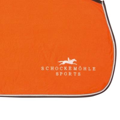 Schockemöhle 1730-00017 First Class Couverture Séchante Orange Gris 155 Cm pour 109