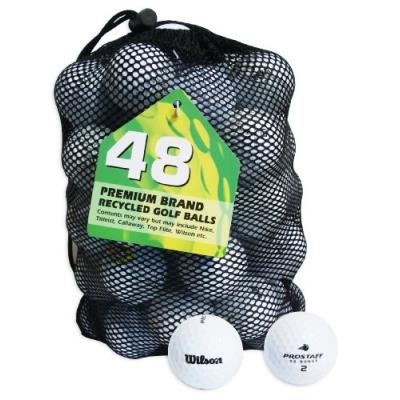 Second Chance Wilson Pro Staff 48 Balles De Golf De Récupération Qualité Supérieure Grade A pour 39