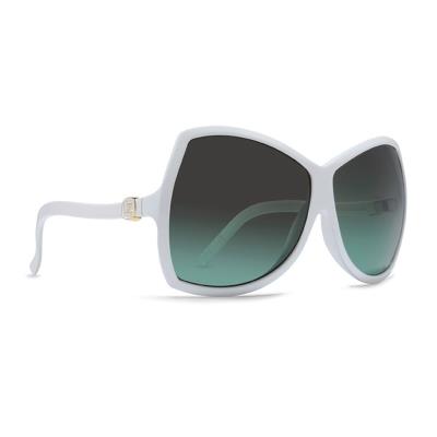 Lunettes De Soleil Von Zipper Nessie - White Gloss / Brown Green pour 59