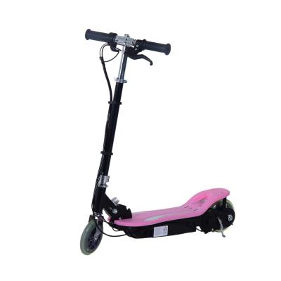 Scooter Électrique Roues 14 Ans Plus Avec Frein À Main Cale-pied Puissance 120w Rose - Homcom pour 130