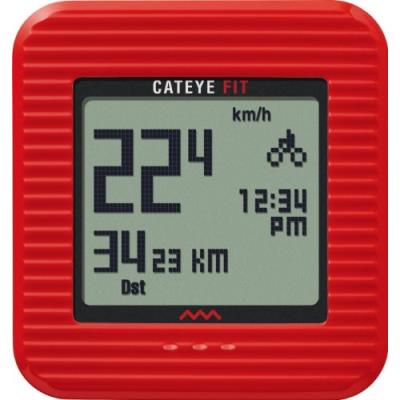 Cateye Fit Cc-pd Compteur Sans Fil Rouge 100 W pour 83