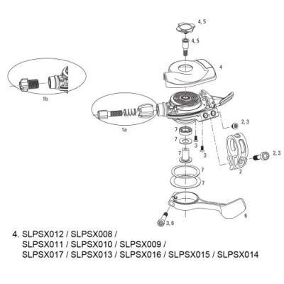 Sram Slpsx012 Kit De Serrage pour 39