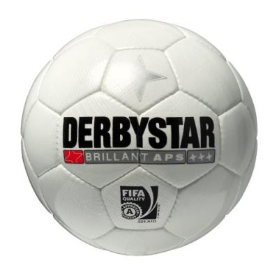 Derby Star Ballon De Football En Aps Brillant Blanc Blanc 5 pour 123