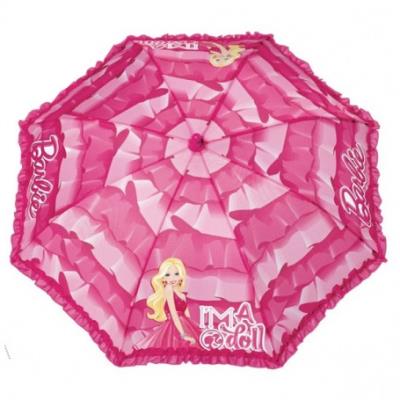 Parapluie  volants barbie ouverture manuelle pour 15