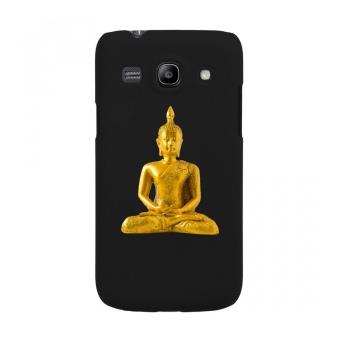 Coque pour Samsung Galaxy A3 SM A300F impression Motif Bouddha Gold