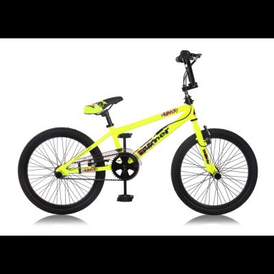 Bmx Freestyle Burner Jaune Fluo 20 Pouces pour 206