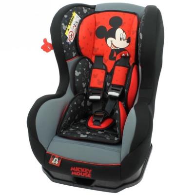 Mickey siege-auto cosmo sp luxe noir et rouge groupe 0+ 1 pour 110
