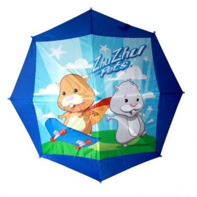 Parapluie zhu zhu pets bleu ouverture automatique pour 15