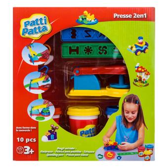 P&acirc;te &agrave; modeler : presse 2 en 1 patti patta Soldes 2016 Fnac.com
