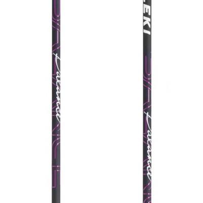 Leki Bâtons De Ski Pour Femme Balance Taille S 115 Cm Noir - Black, Cherry White pour 97