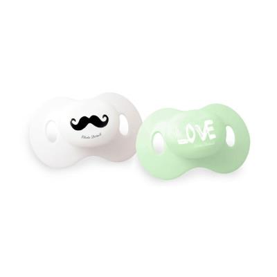 Sucette - mustache love pour 10