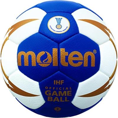 Molten Handball H2 X 5001-bw-hbf (bleu Blanc Or-h2 X 5001-bw Hbf - pour 64