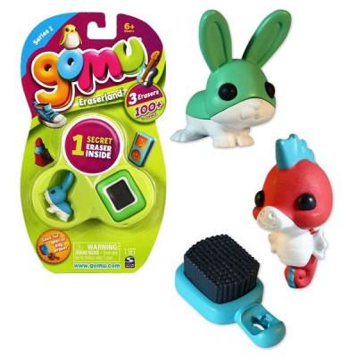 Spin Master - Gommes  collectionner - Gomu : Blister 3 gommes pour 6